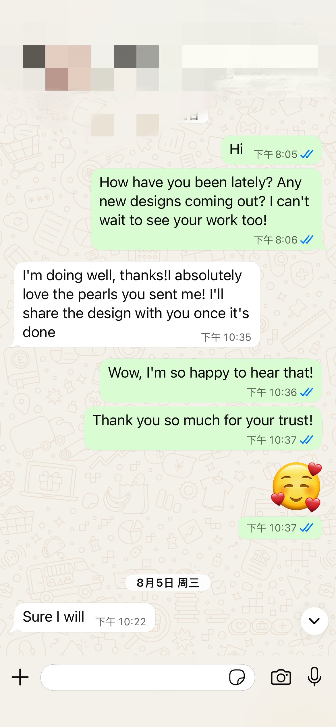 Customer feedback