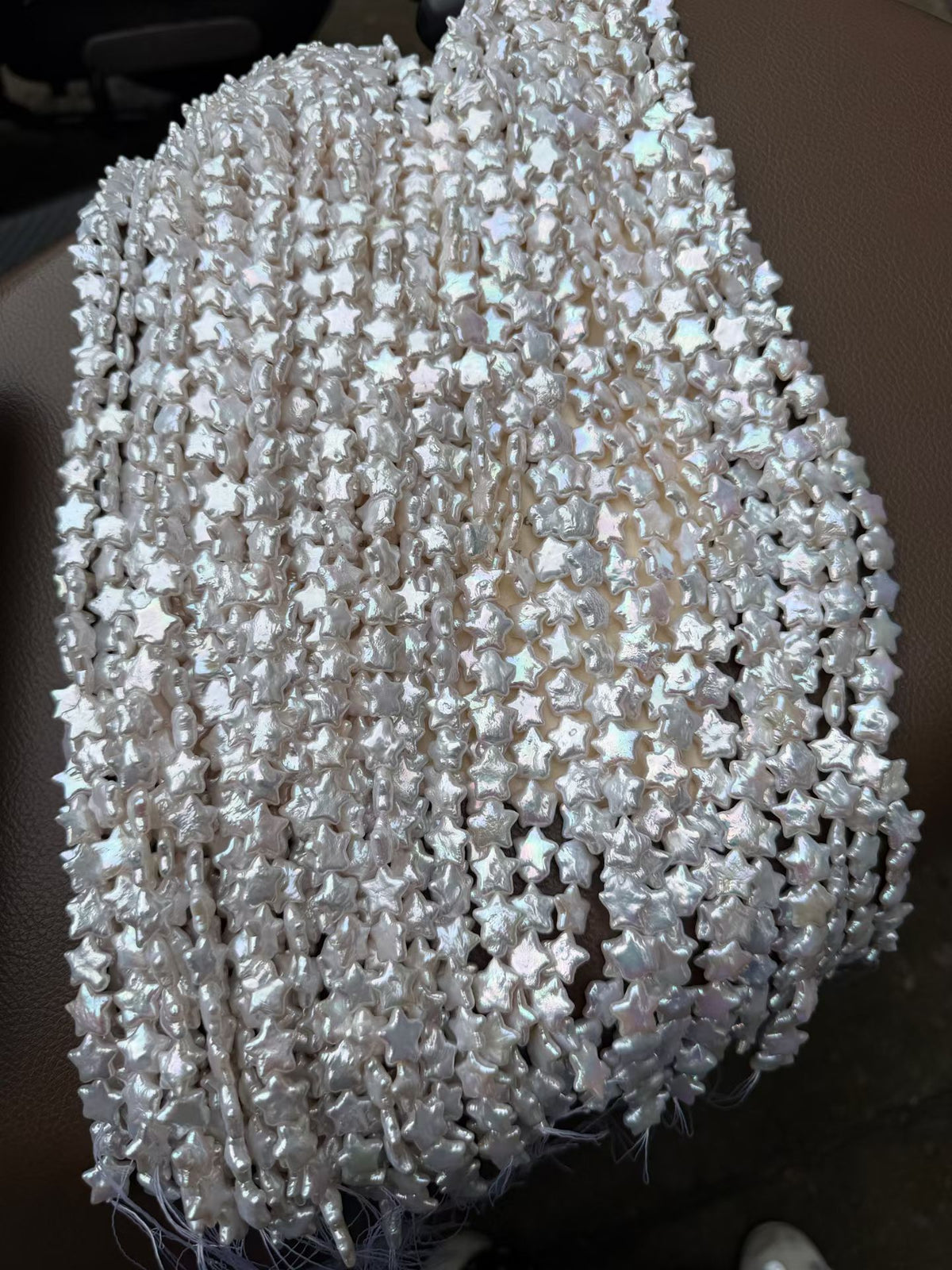 9–11 mm White Star Pearl Strand · 4A — supplied lot image 1