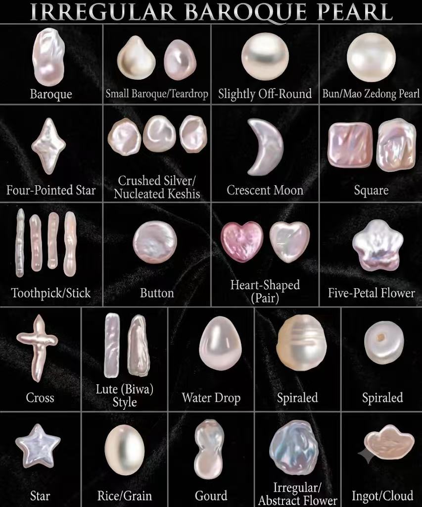 Loose Irregular Pearls for One-of-a-Kind Designs
